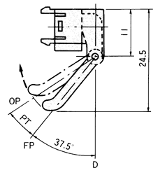 光電開關(guān)致動器形式K