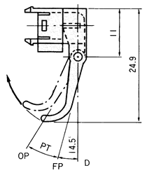光電開關(guān)致動器形式M