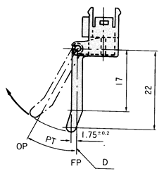 光電開關(guān)致動器形式N
