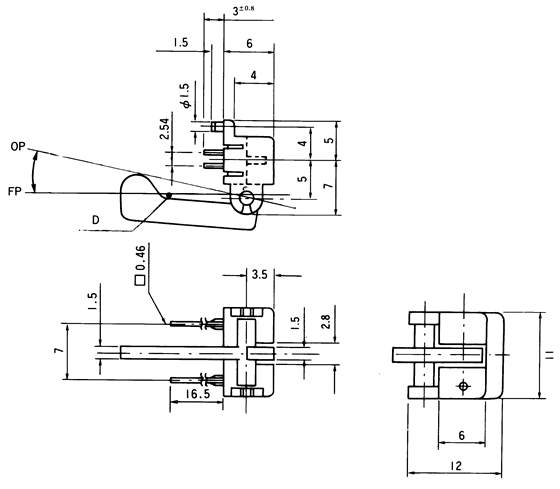 光電開(kāi)關(guān)OS-1009尺寸規(guī)格