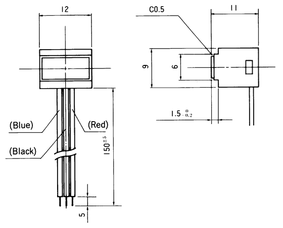 光電傳感器（光學(xué)傳感器）OM-5013尺寸規(guī)格
