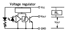 光電傳感器（光學傳感器）OJ-5203原理電路