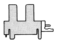 光電傳感器（光學傳感器）OJ-5203典型性能曲線JAE IL-G-3P-S3T2-E